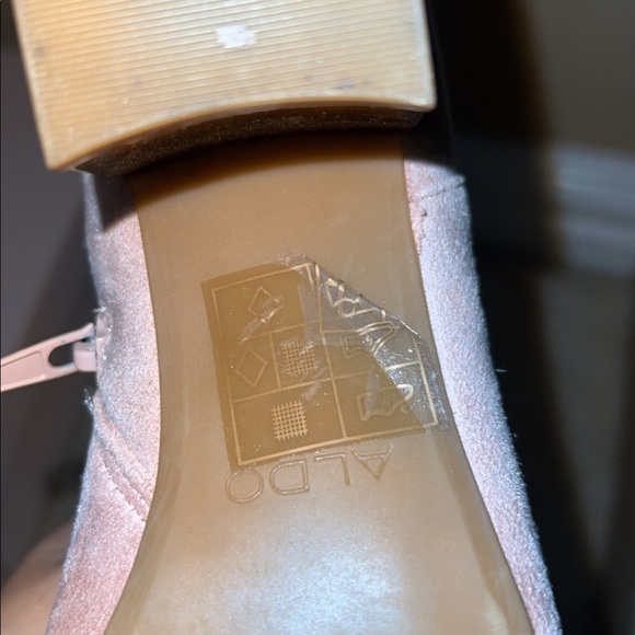 Aldo soft pink booties - Picture 5 of 7
